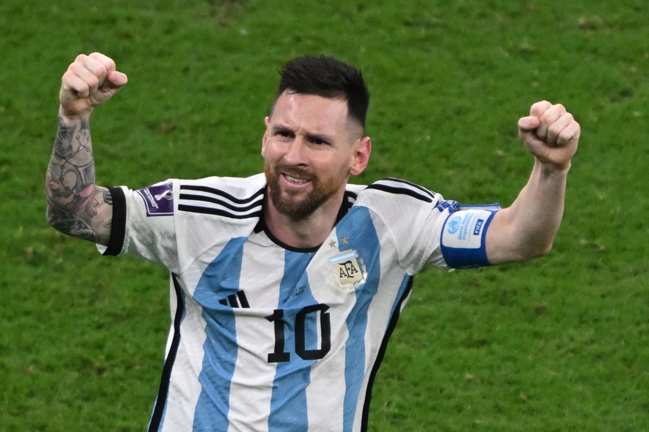 Messi, fazendo história