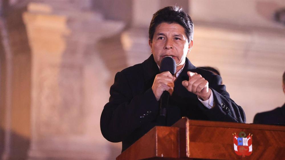 Castillo announces dissolution of Peruvian Congress and call for new elections