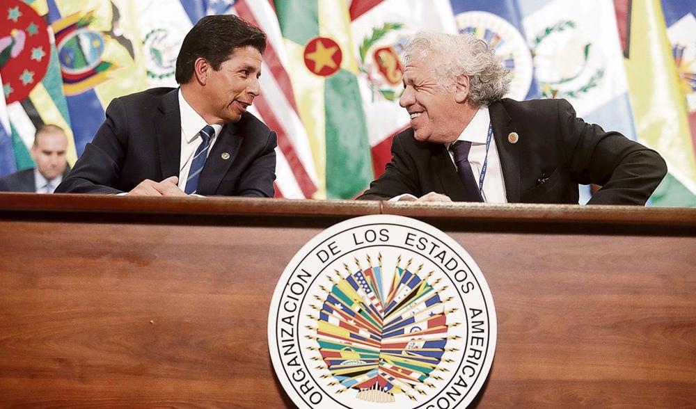 OAS begrüßt den Aufruf des neuen peruanischen Präsidenten zur «nationalen Einheit» und bietet ihre Unterstützung an