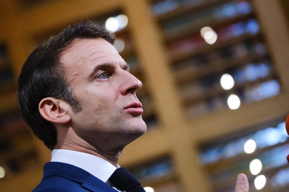 Macron Annonce Un Nouveau Plan National De Santé En Réponse à La ...