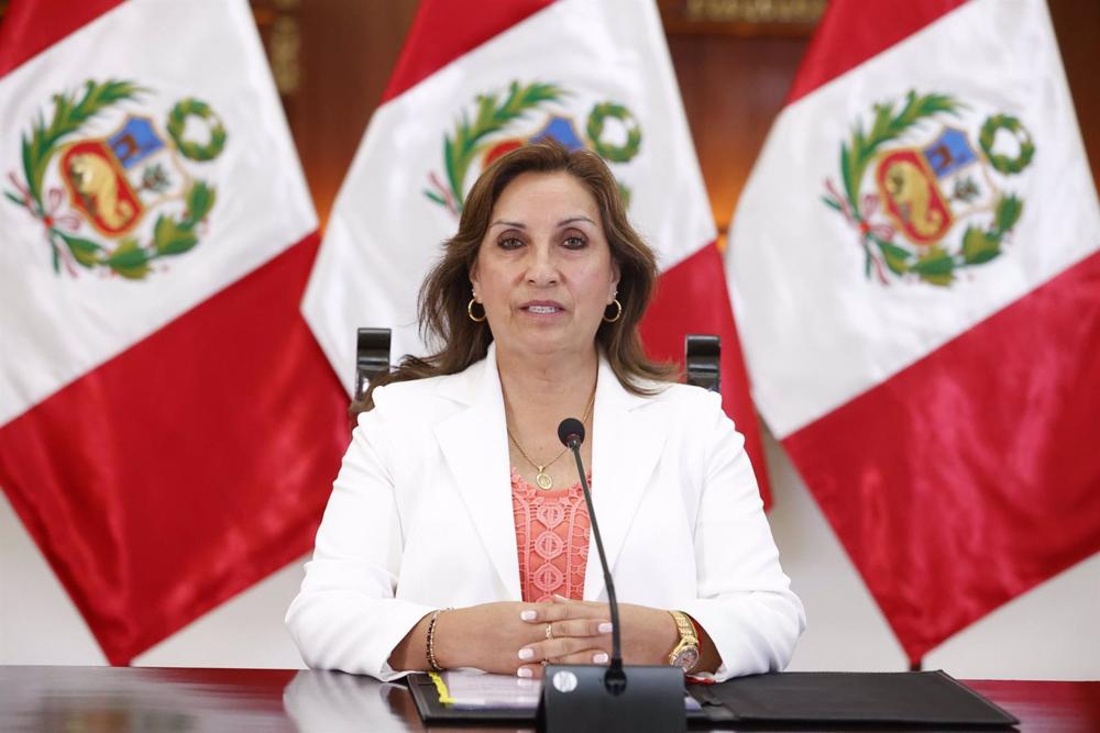 Boluarte calls on Peru’s Congress to speed up the advance of elections