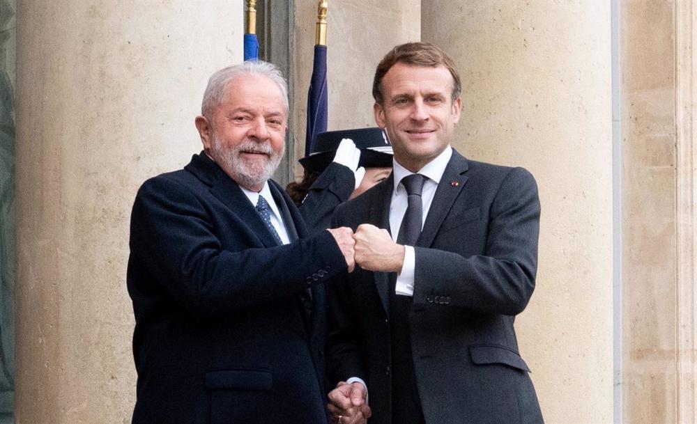 Macron and Lula discuss common agenda for action on climate and hunger