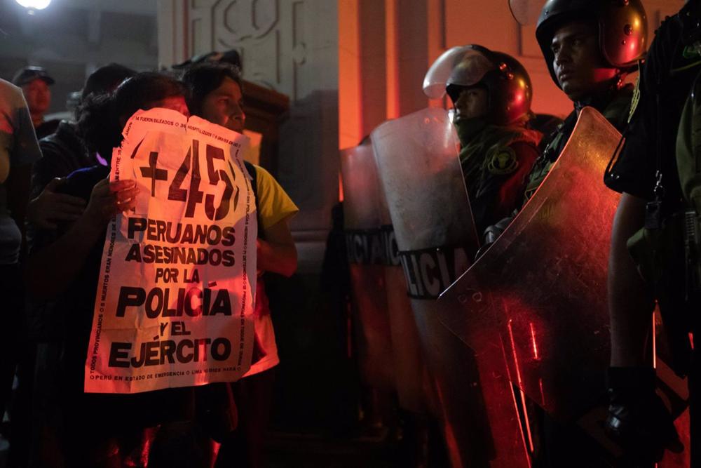 Le bureau de l’ombudsman péruvien souligne que le gouvernement et le Congrès ont «le pouvoir politique de pacifier».