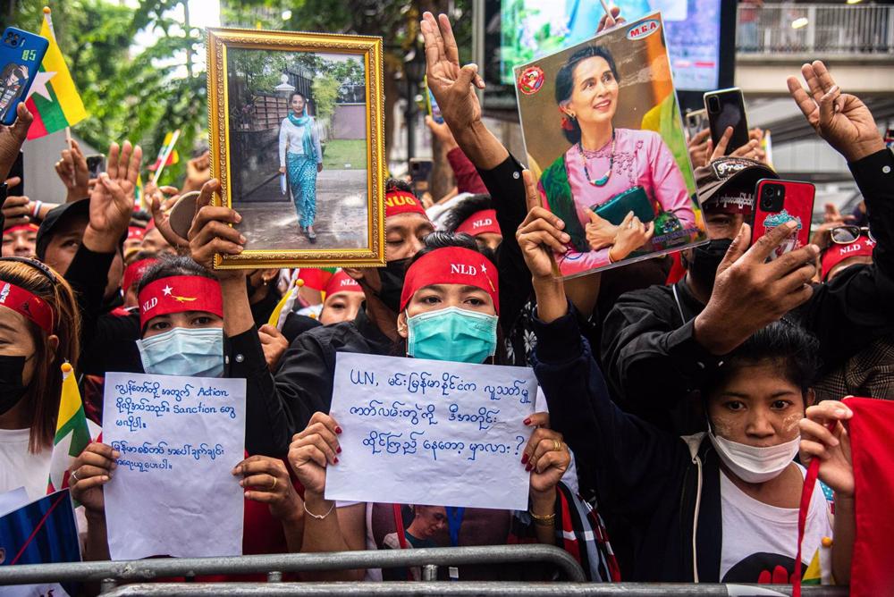 Burmese military junta imposes martial law in some 30 resistance strongholds
