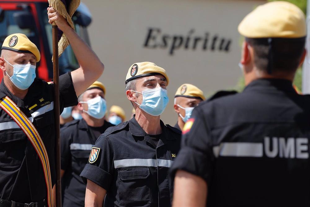 Spanien entsendet ein UME-Kontingent zur Unterstützung der Brandbekämpfung in Chile