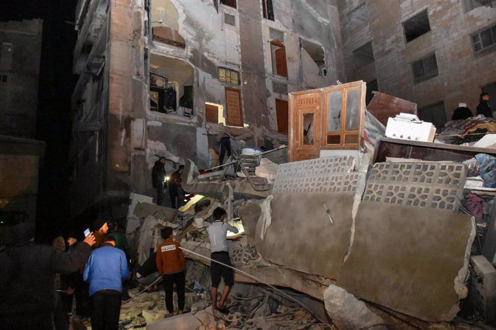 A comunidade internacional assegura à Turquia e à Síria a vontade de prestar ajuda aos terramotos