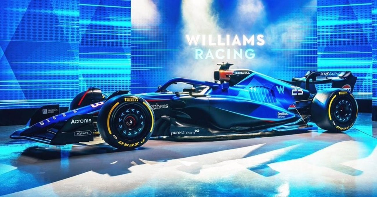 Williams enthüllt FW55-Design für die F-1-Weltmeisterschaft 2023
