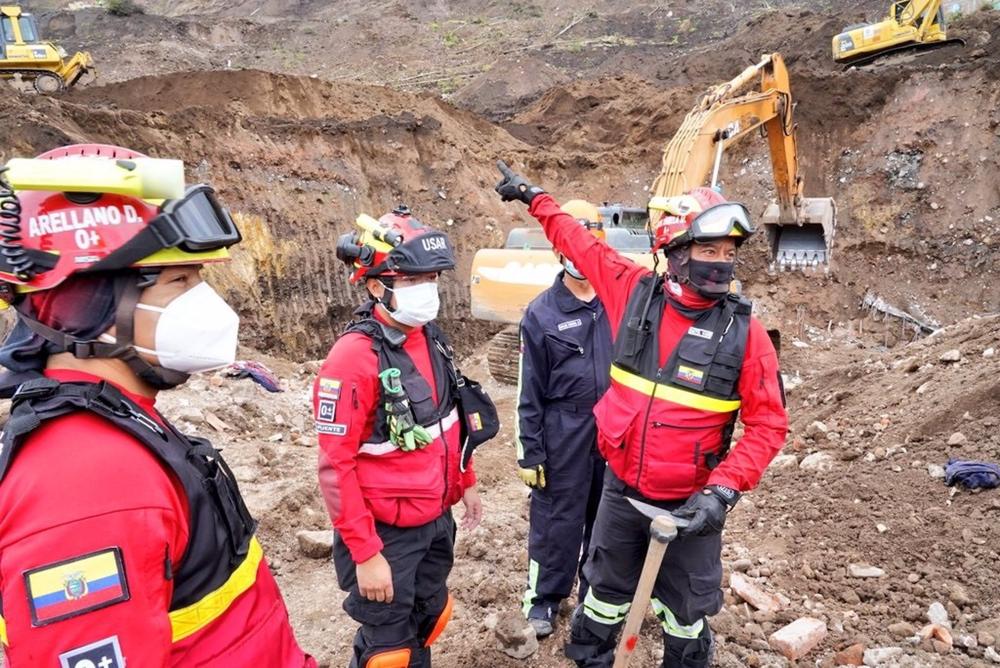 Erdrutsche mit fast 40 Toten in Ecuador