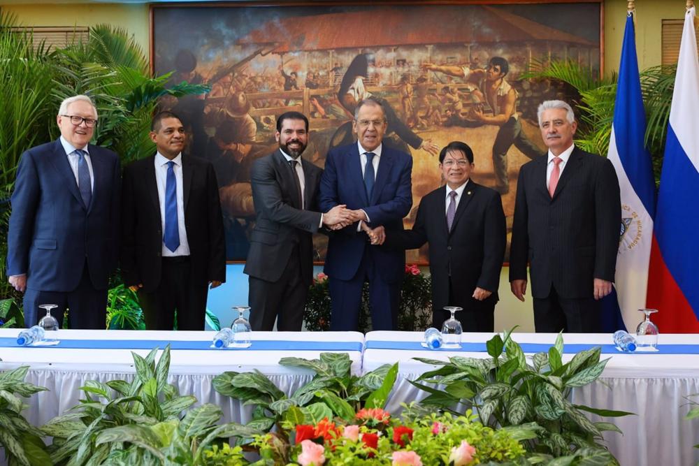 Lavrov celebra en Nicaragua la cooperación entre Moscú y Managua
