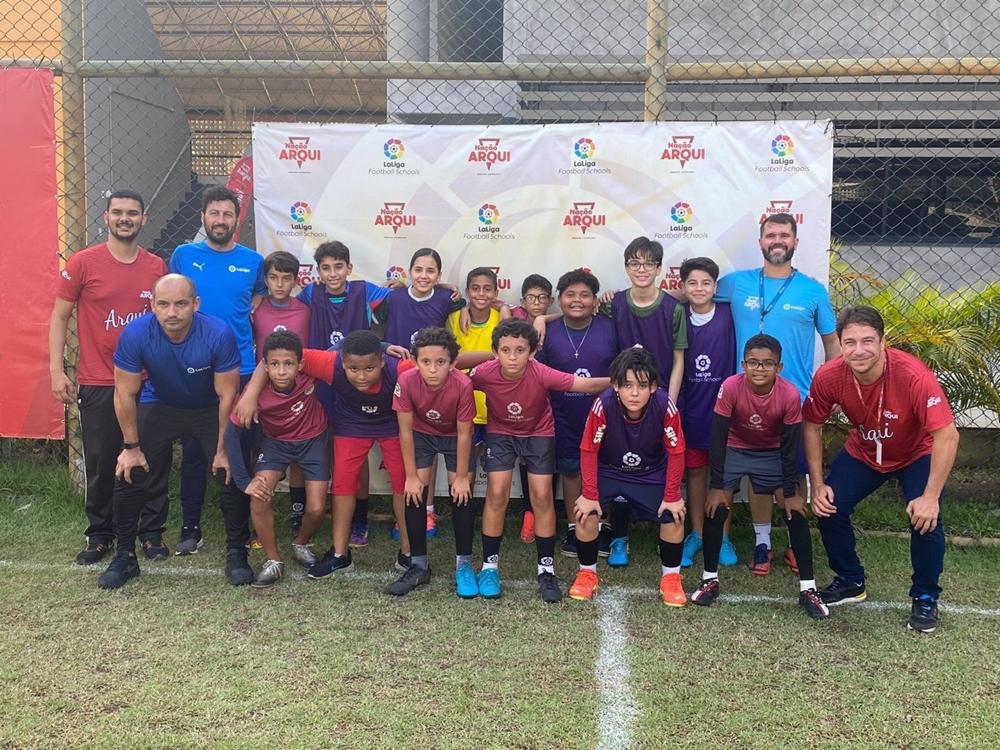 LaLiga forma 25 treinadores brasileiros para promover o futebol de base nas escolas