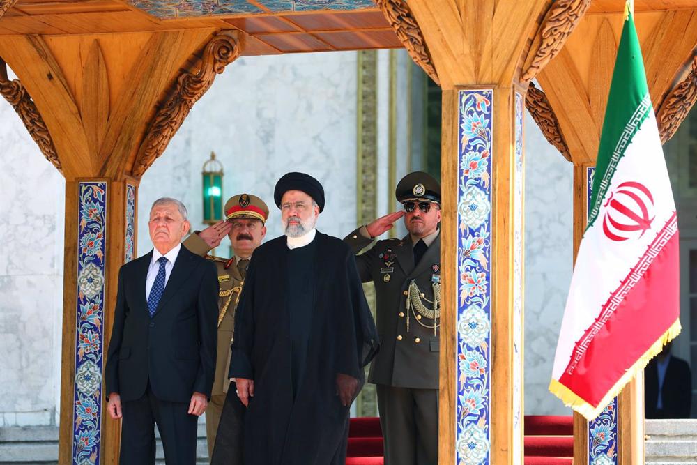 El presidente iraquí Abdulatif Rashid realiza su primera visita a Teherán