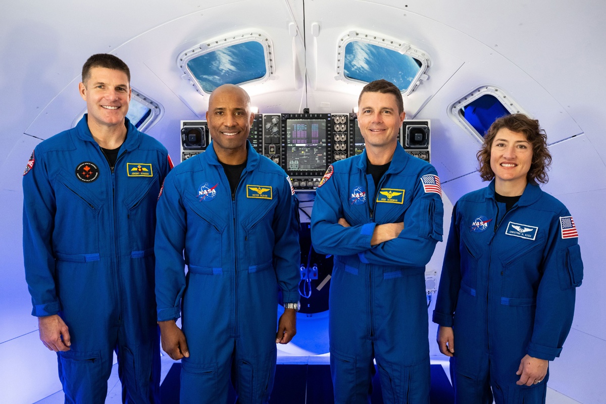They will travel aboard the Orion spacecraft.