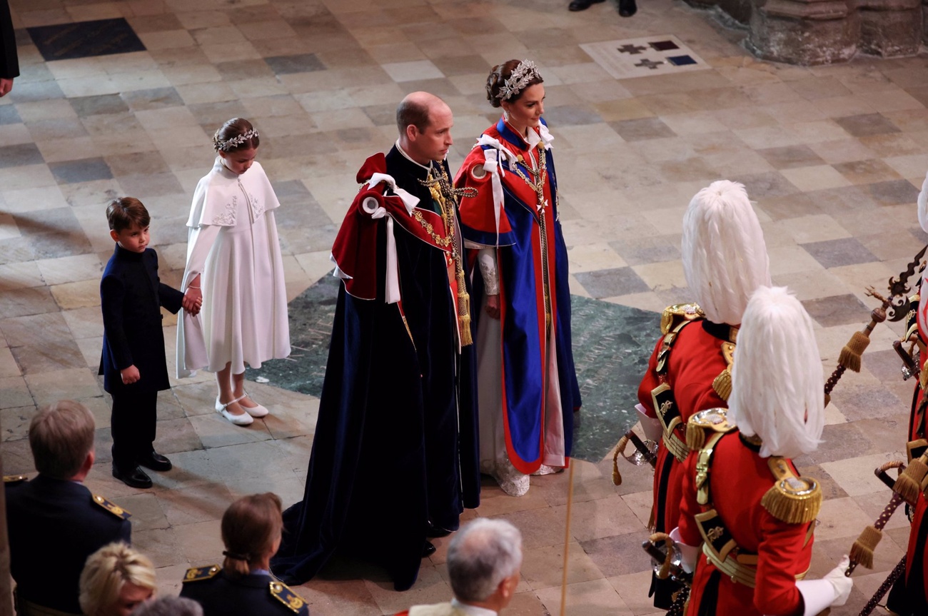 British royalty celebrates the long-awaited coronation of their King Charles III