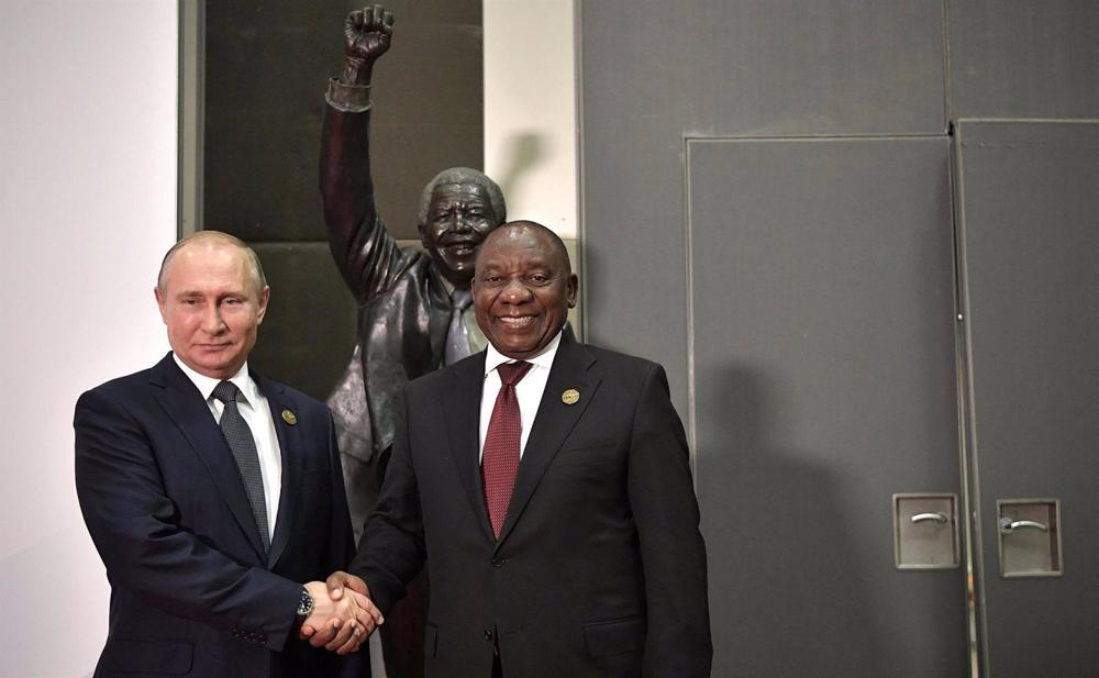Sudáfrica confirma la invitación a Vladimir Putin para la cumbre de los BRICS