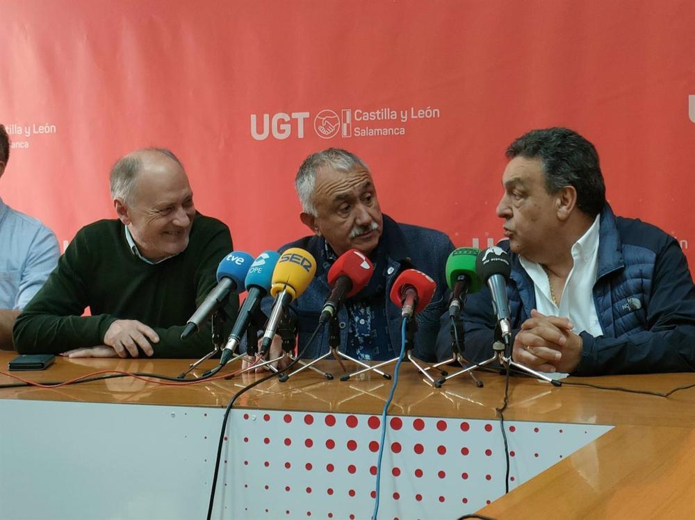 Álvarez (UGT) lamenta que CyL se pase ’’por el forro’’ las decisiones de la OIT y le tenga que ’’llamar al orden