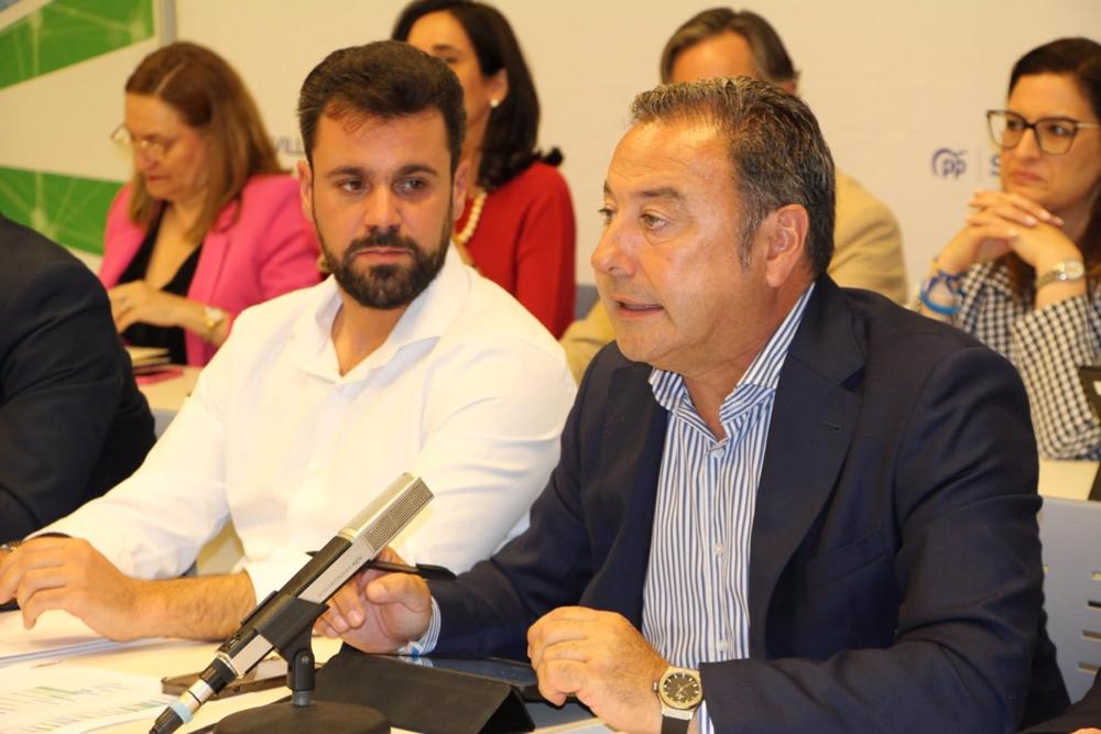 El PP destaca que ha ’’roto el dominio’’ del PSOE al hacerle perder la mayoría absoluta en la Diputación de Sevilla